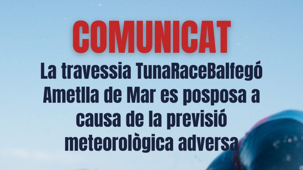 Suspesa la Tuna Race Balfegó a causa de les males previsions meteorològiques