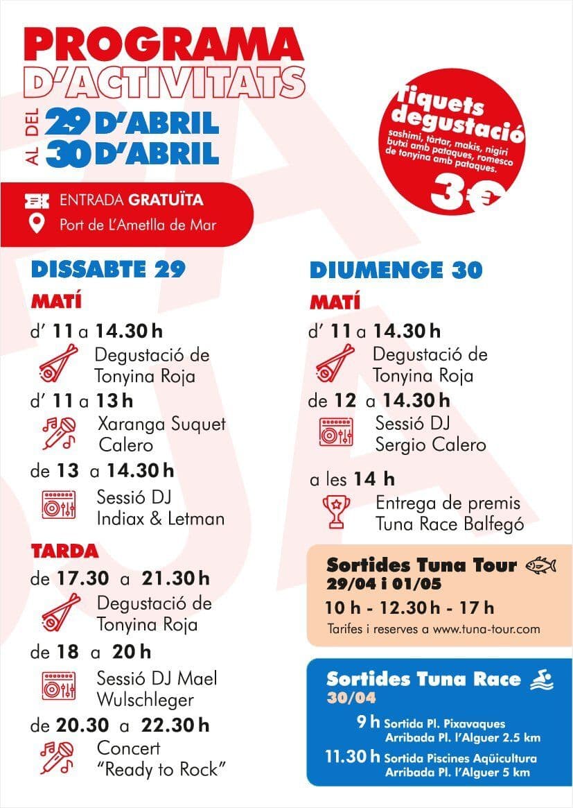 XII Diada de la tonyina roja del Mediterrani