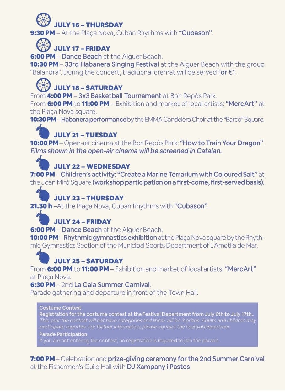July Events 2026