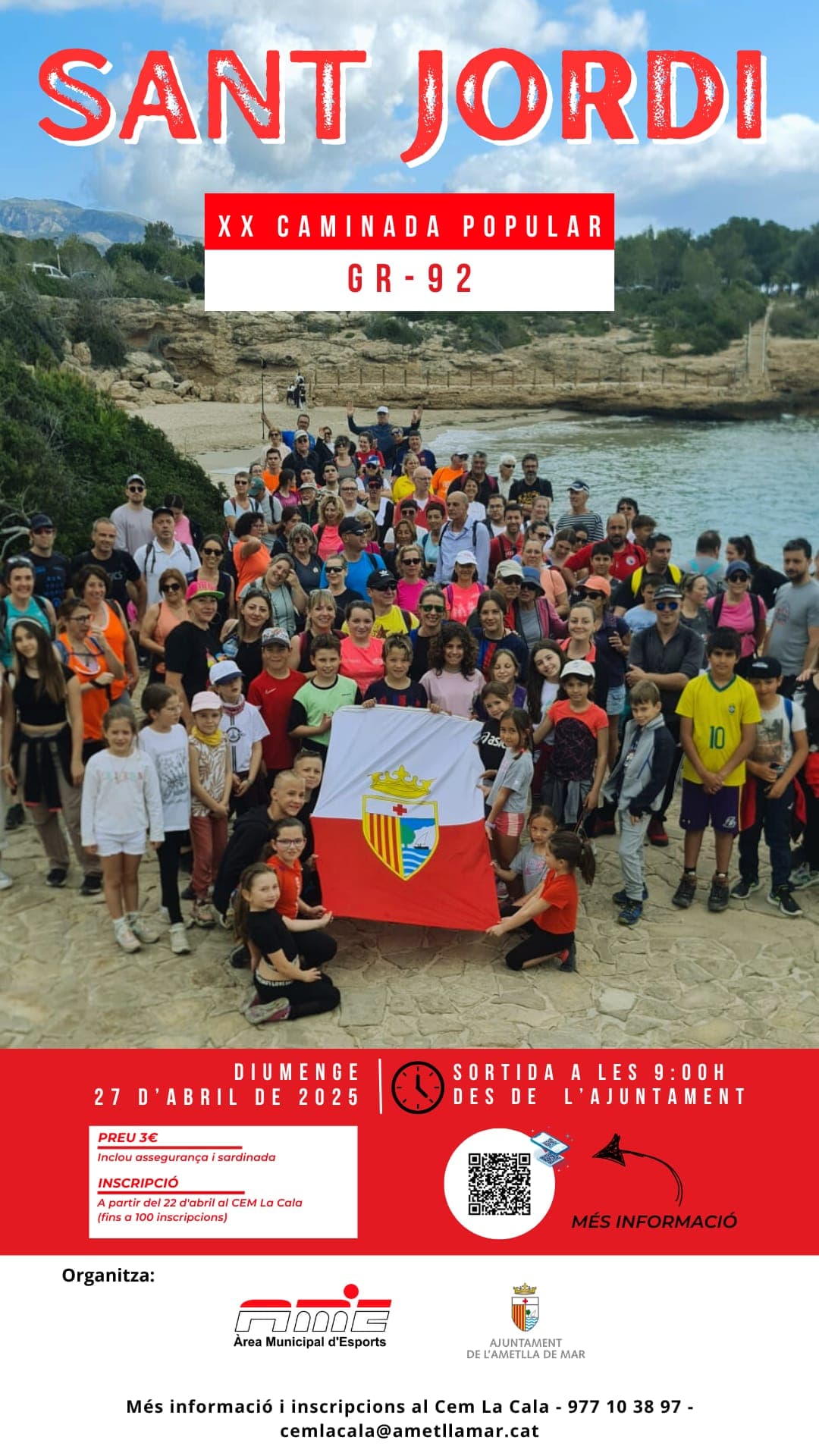 Sant Jordi 20e Marche Populaire GR-92