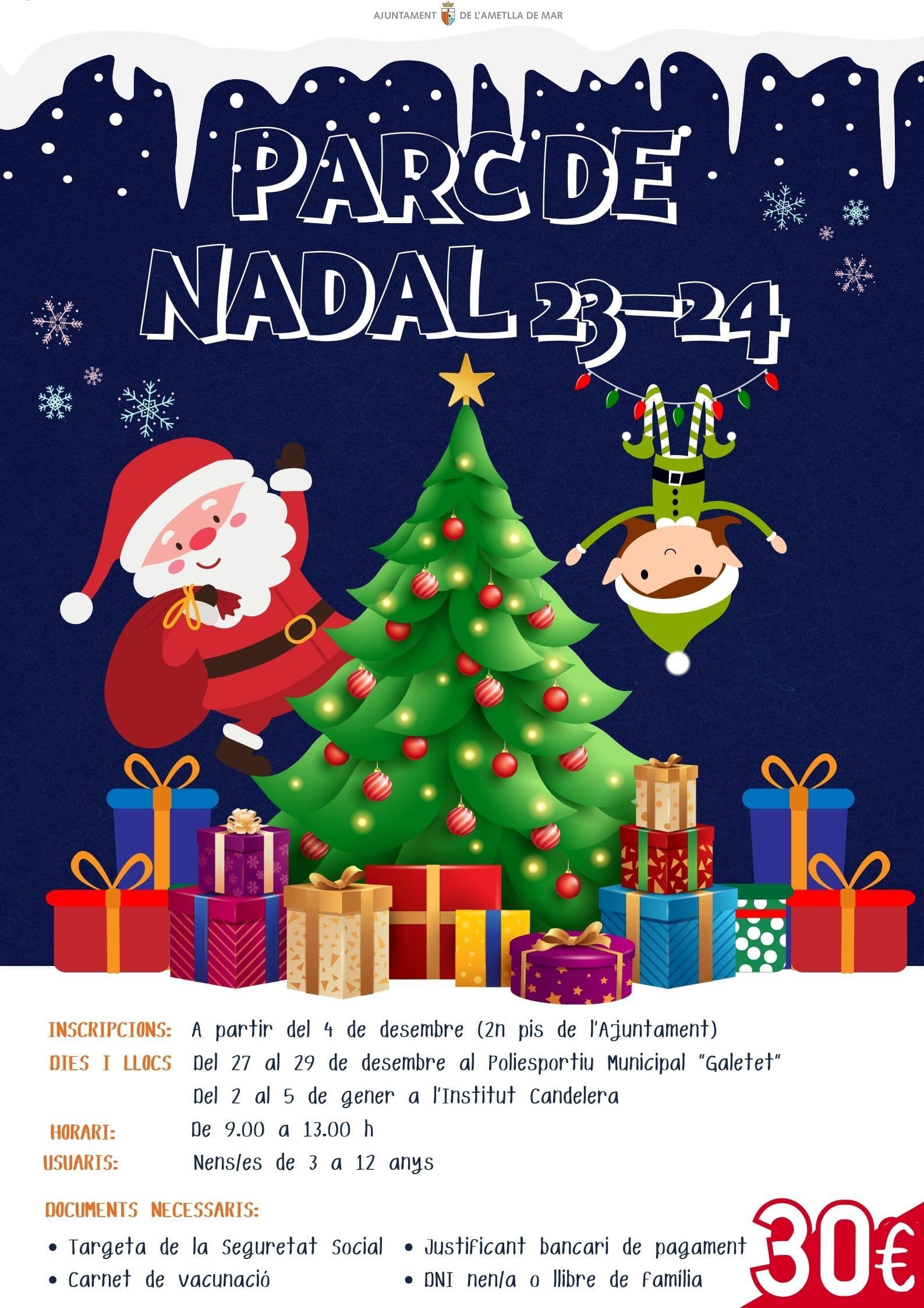 Inscripciones de Navidad 23-24