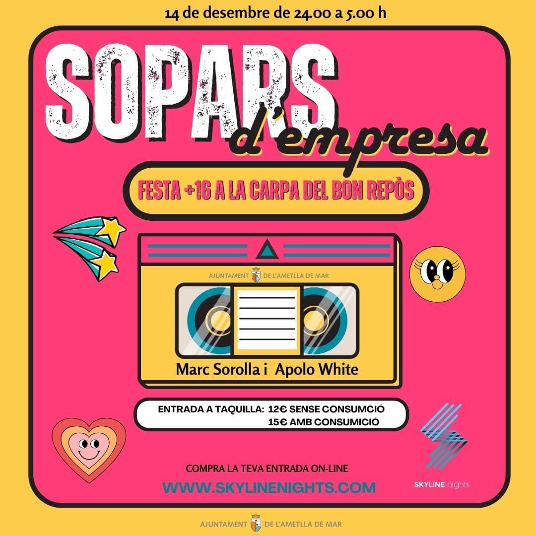 Fiesta cenas de empresa 