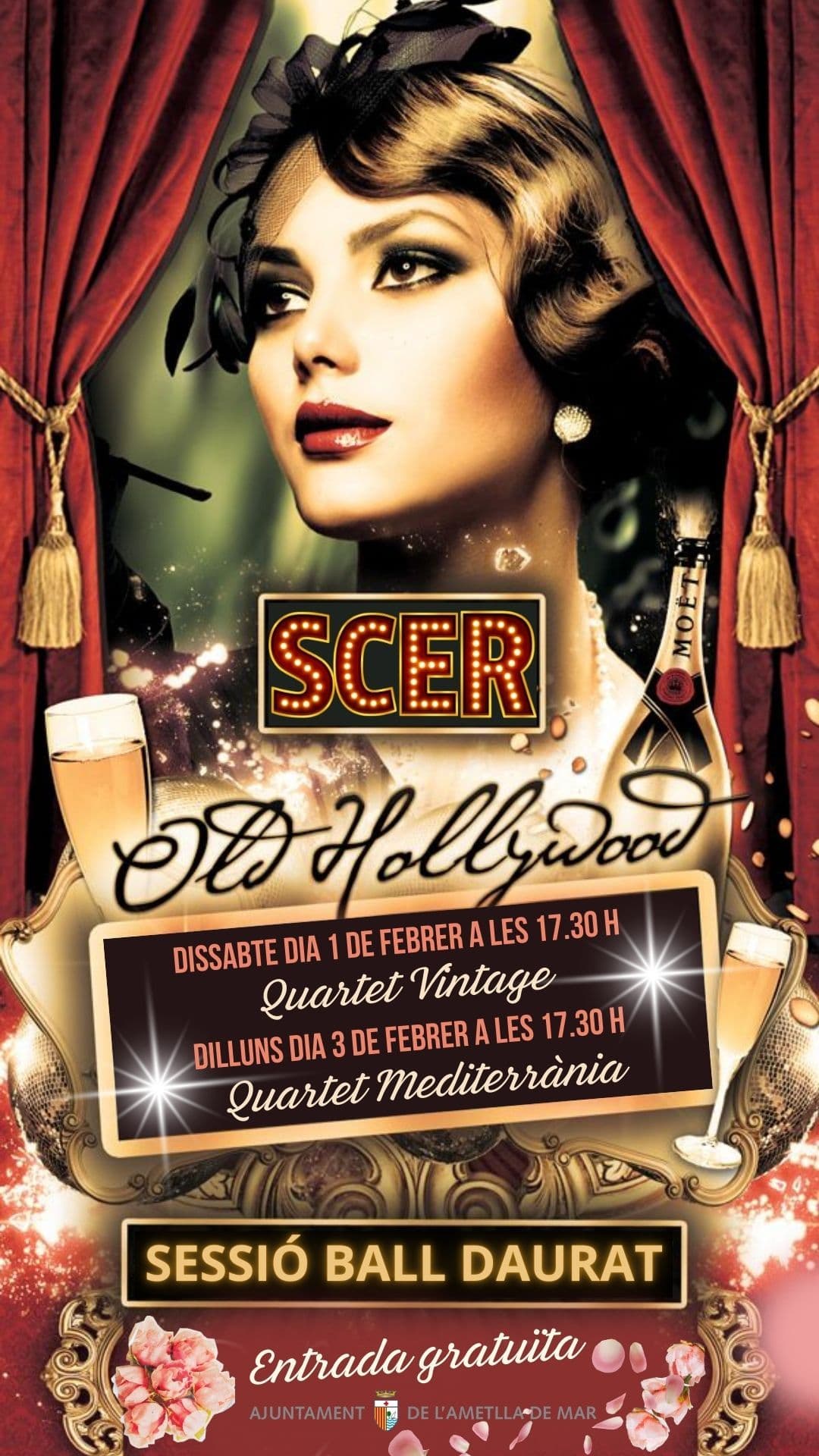 Sesión Baile Dorado