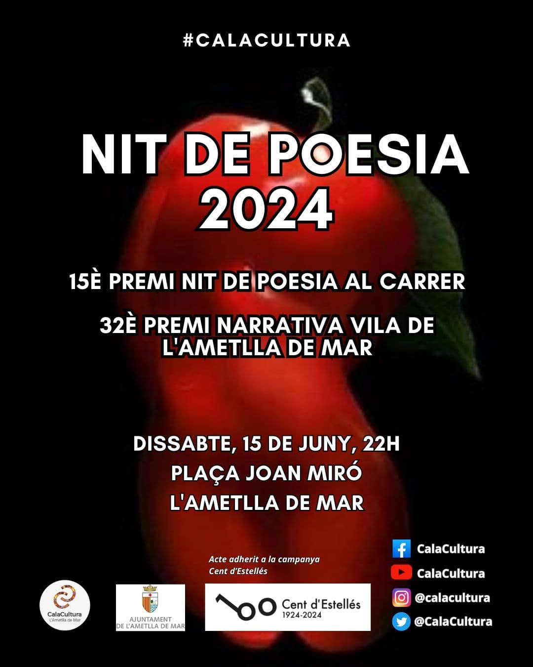 Noche de "Poesia al carrer"