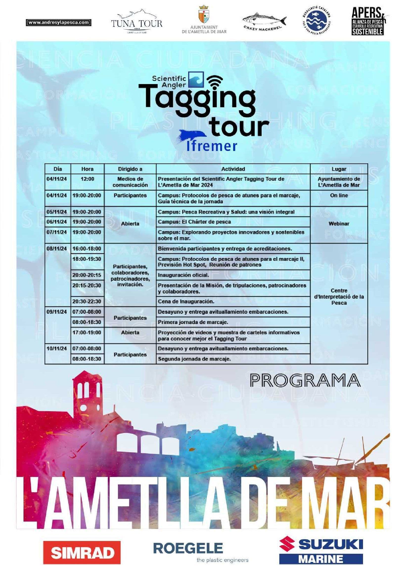Tagging tour
