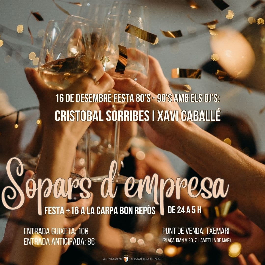 Fiesta cenas de empresa 