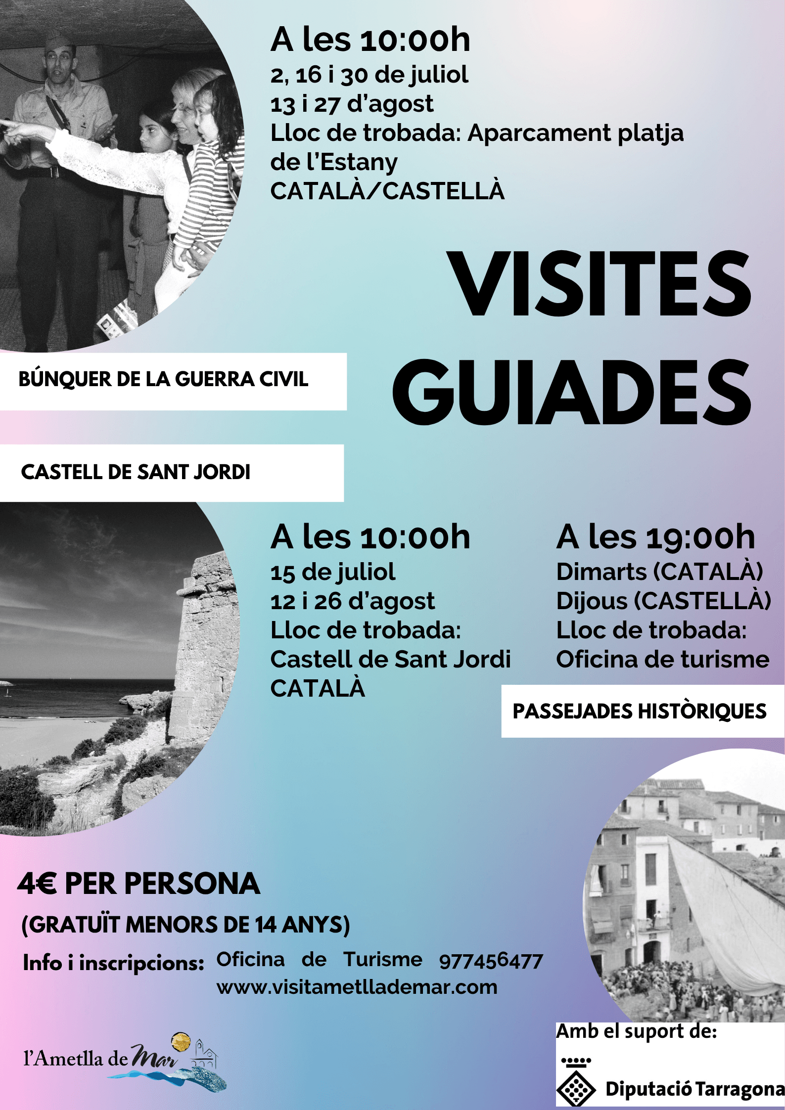Paseadas históricas por las calles de l'Ametlla de Mar