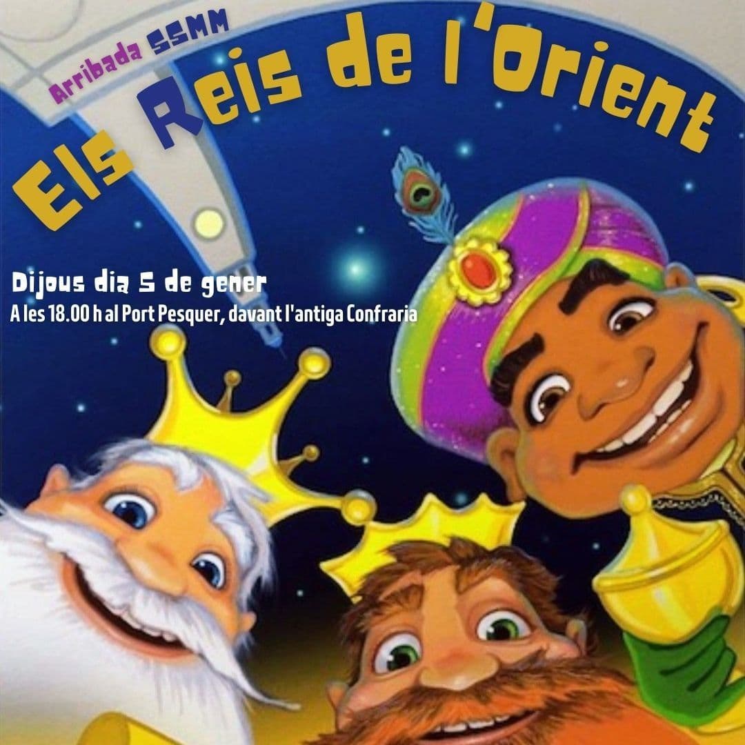 Arribada SSMM Els Reis d'Orient