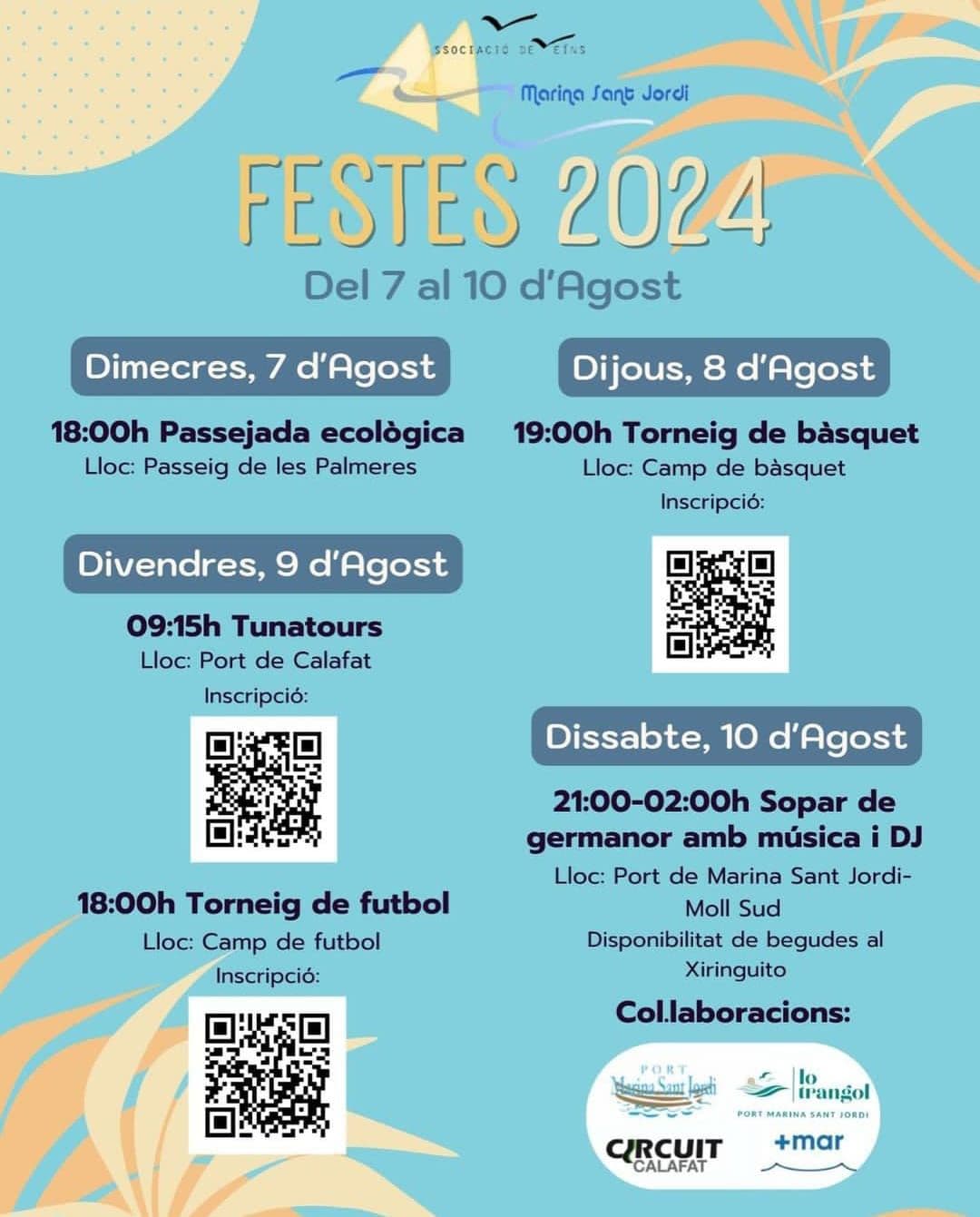 Fiestas 2024 Marina Sant Jordi