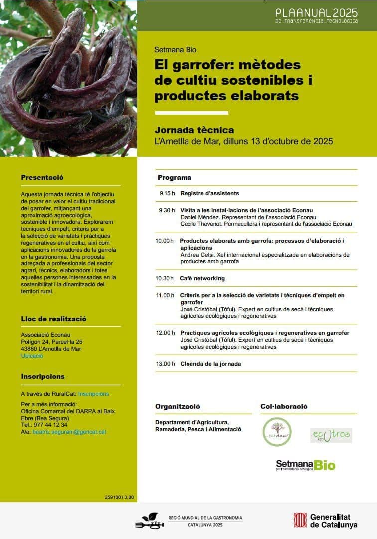 Jornada técnica "El algarrobo"