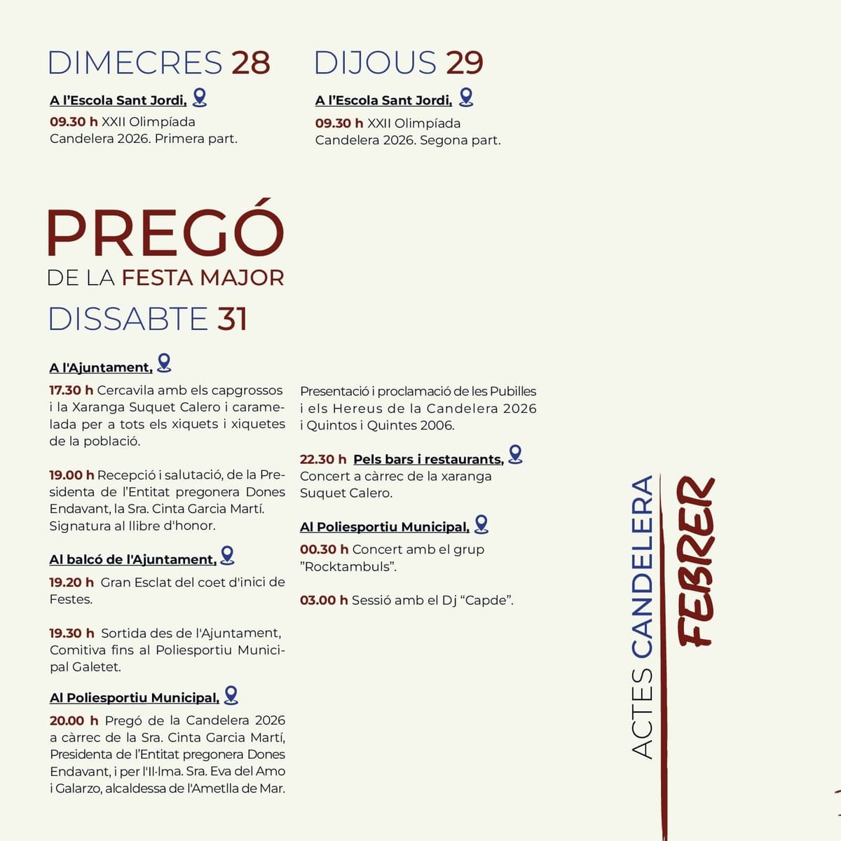 Fiestas de la Candelera