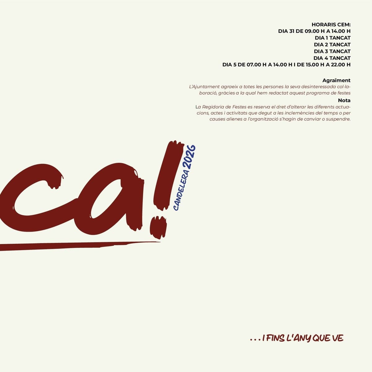 Fiestas de la Candelera