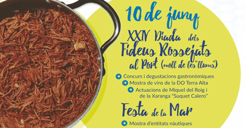 Popular Gastronomy: The “Fideus Rossejats” Festival