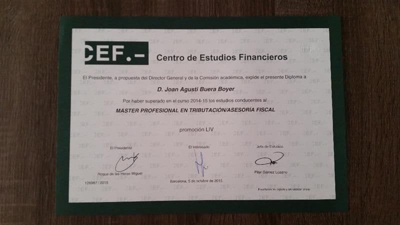 Consultebre - Joan Agustí Buera Boyer