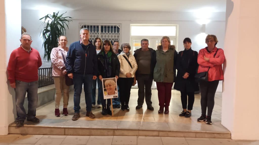 Concentració a l’Ametlla de Mar en suport de Clara Ponsatí