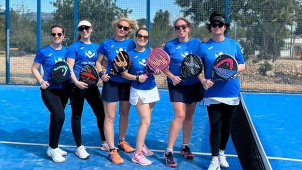 Segona victòria de l’equip femení a la lliga de pàdel