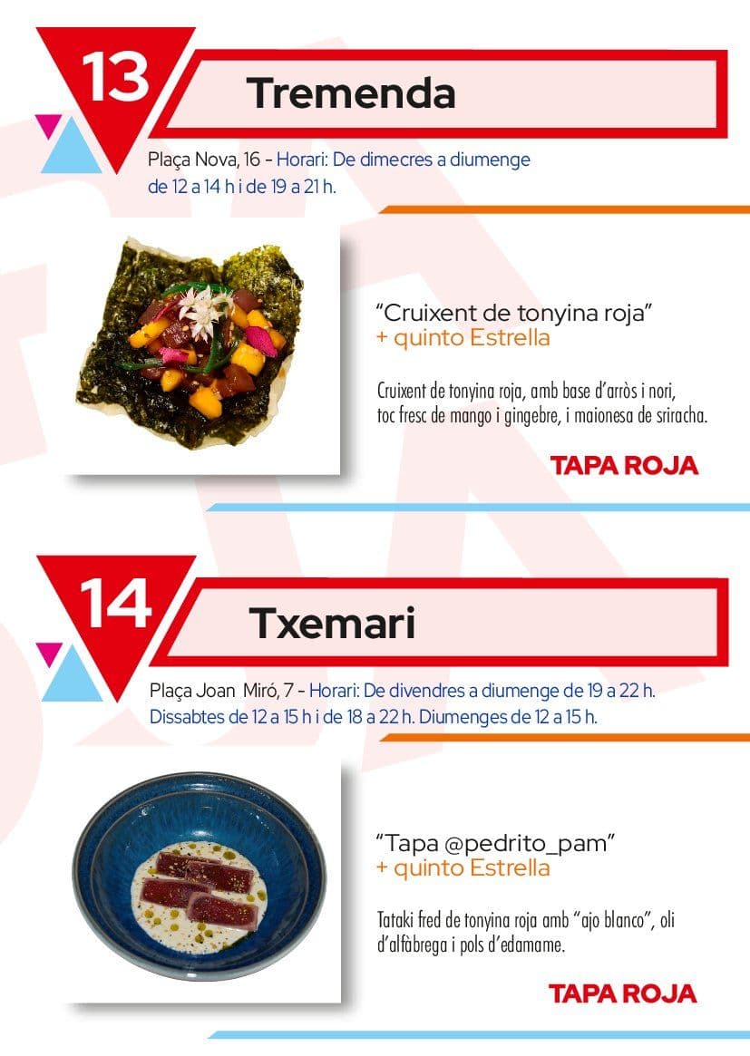 Ruta de la tapa roja