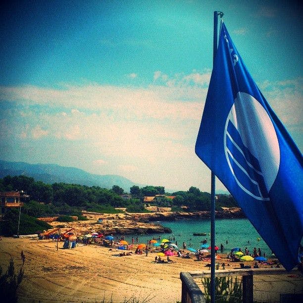 5 calas de arena con bandera azul en L’Ametlla de Mar