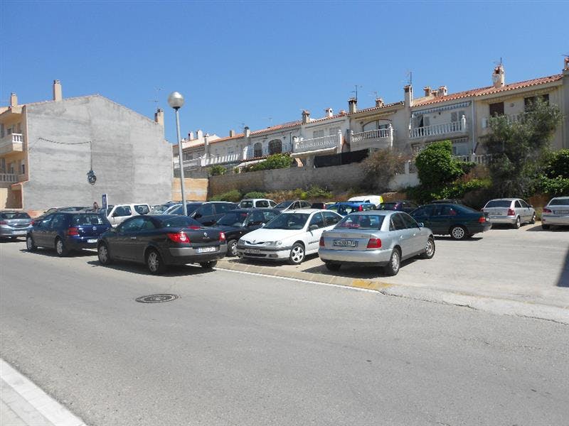 Zona de aparcamiento del Instituto