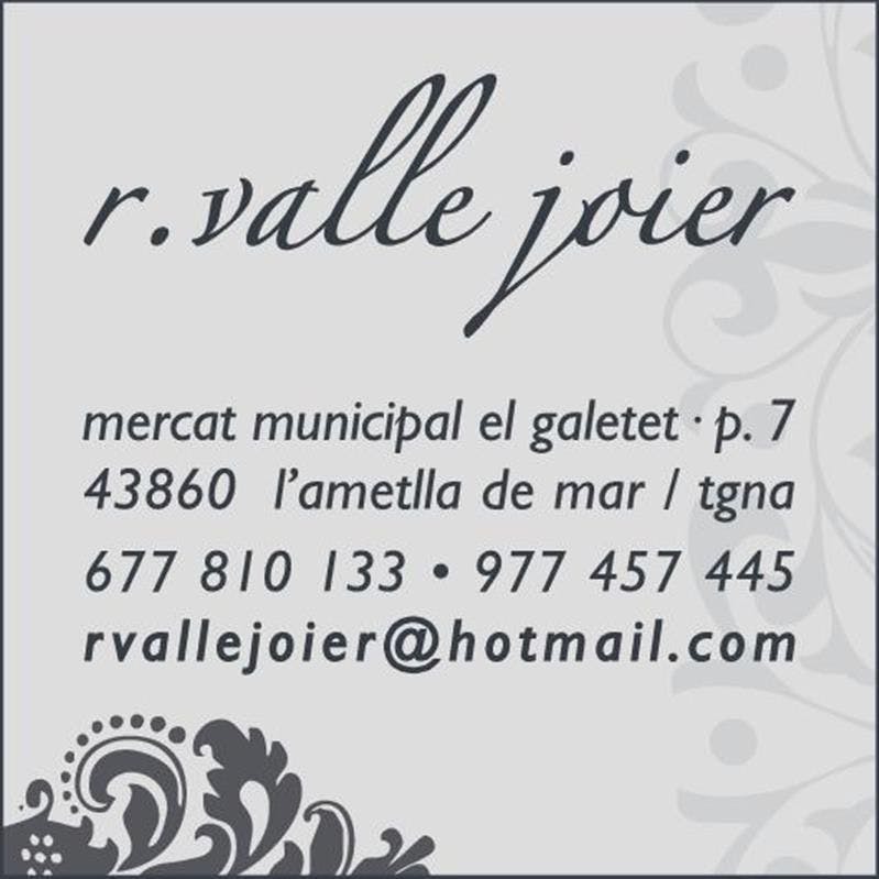 Jewelry Watchmaking R. Valle