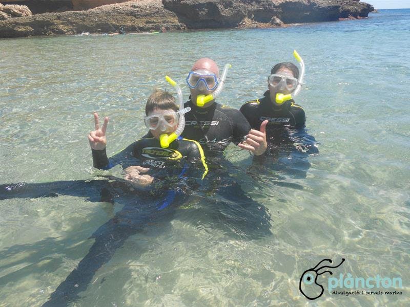 Experience snorkelling in l'Ametlla de Mar - Plàncton Diving