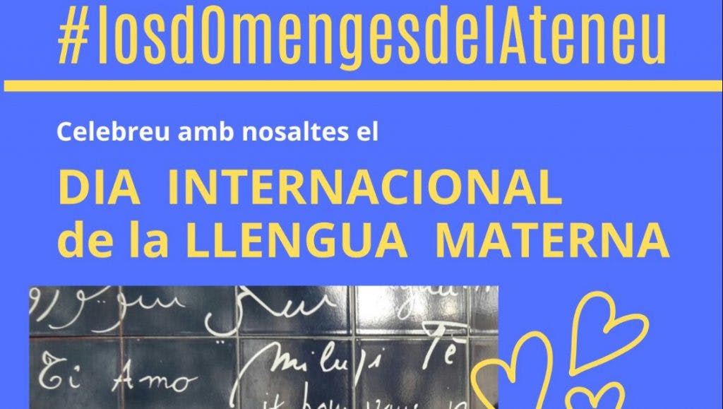 #LosDomengesdelAteneu celebra el Dia Mundial de la lleguna materna